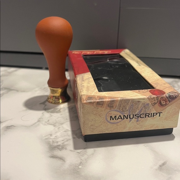 Brass Seal Stamp, letter G - Picture 2 of 2